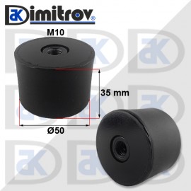 Антивибрационен тампон М10 х Ø 50 х 35 mm